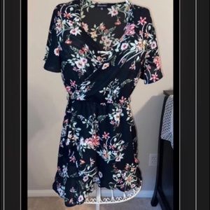 Black Floral Dress